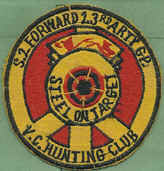 Patch worn by guys in S-2 Forward of the 23rd Artillery Group