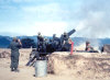 C Battery, 7th Battalion, 15th Field Artillery fires their 10,000th round in Vietnam