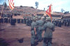 Change of Command ceremony at LZ Uplift in 1967