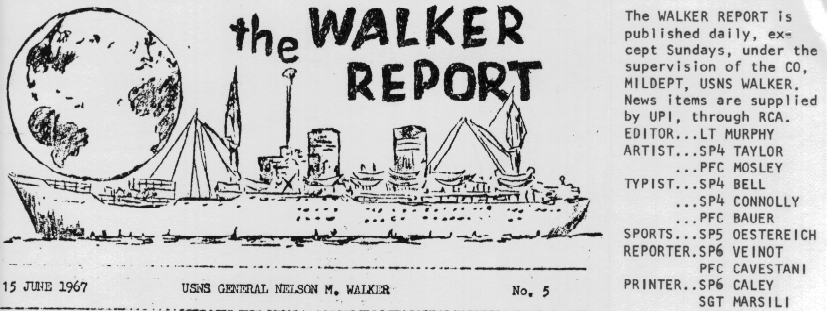 Walker Report header