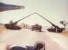 1965 Memorial Day parade passing through the main gate at Ft Sill