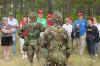 Group briefing before the HIMARS shoot