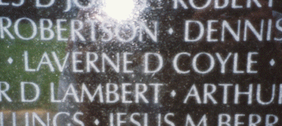 LAVERNE D COYLE inscription on The Wall in Washington DC