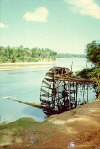 Water wheel used by the Vietnamese farmers