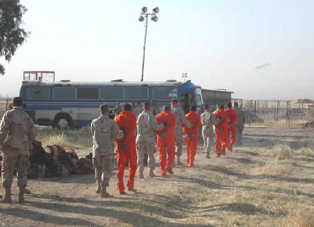 Loading detainees
