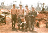Frenchy and his buddies at Aries in 1971
