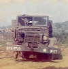 B Battery, 7th Battalion, 13th Artillery truck